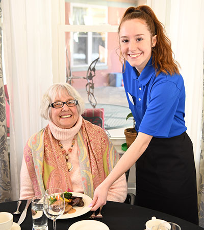 Senior Dining Food Service Staff