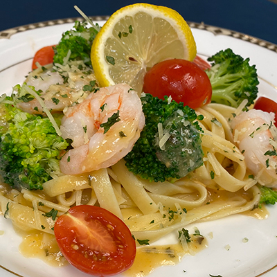 Shrimp & Pasta Dining Service